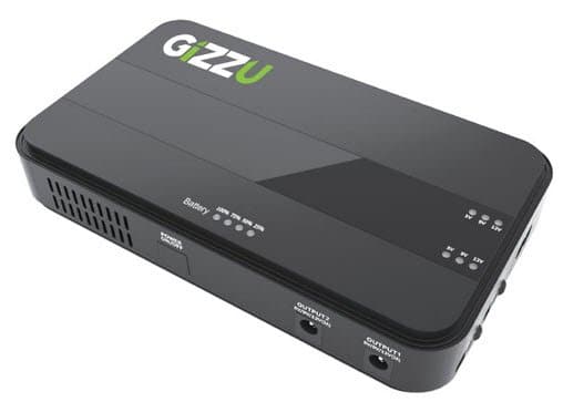 Gizzu GUDP36W Black 8800mAh Mini DC POE UPS