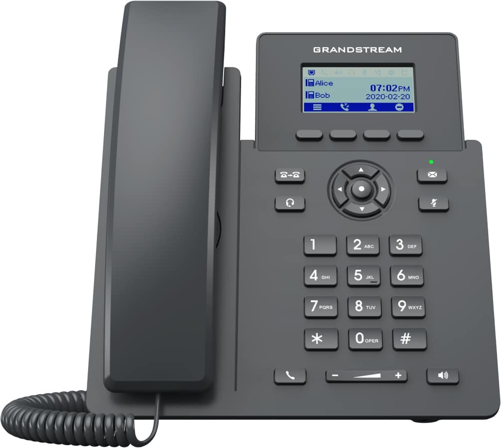 Grandstream GRP2601P 2-line carrier desk phone PoE