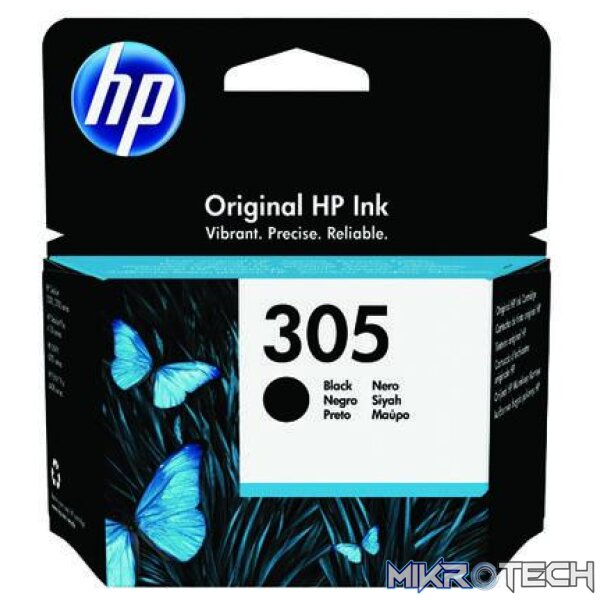 HP 305 Black original Ink Cartridge HP 305 Black original Ink Cartridge