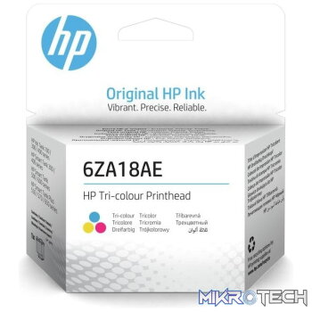 HP 6ZA18AE Tri-Colour Printhead