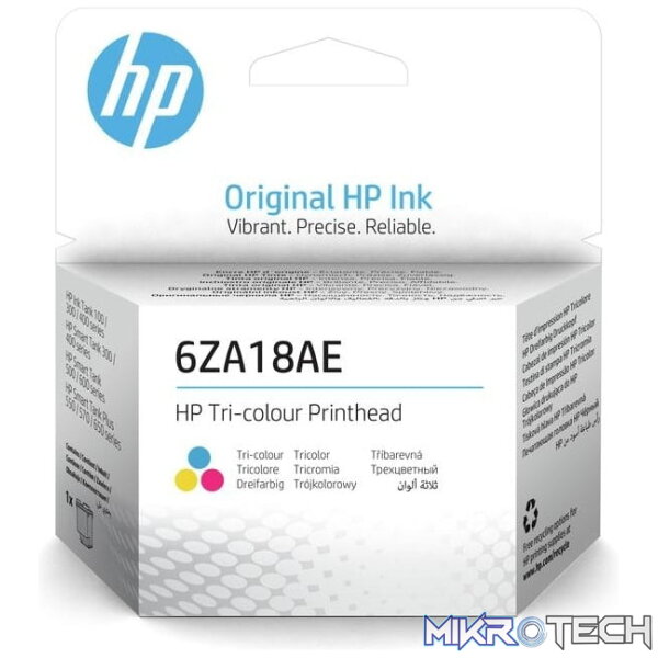 HP 6ZA18AE Tri-Colour Printhead HP 6ZA18AE Tri-Colour Printhead