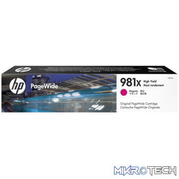 HP 981X High Yield Magenta PageWide Ink Cartridge (Order on request)