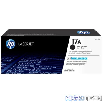 HP CF217A no.17a black toner