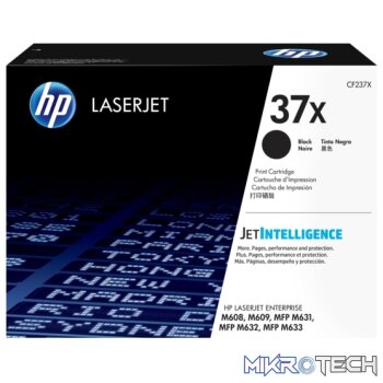 HP CF237X no.37X black Toner Cartridge (Order on request)