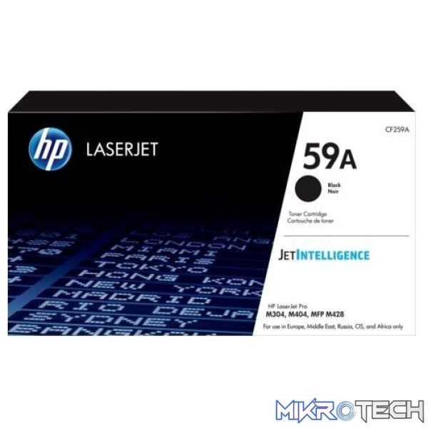 HP CF259A no.59A Black Toner cartridge HP CF259A no.59A Black Toner cartridge