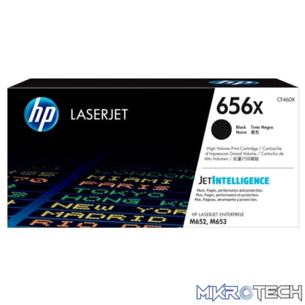 HP CF460X 656X high yield Black Toner cartridge (Order on request) HP CF460X 656X high yield Black Toner cartridge (Order on request)