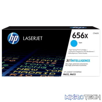HP CF461X 656X high yield Cyan Toner cartridge (Order on request)
