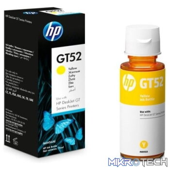 HP M0H56AE gt 52 Yellow 70ml ink bottle