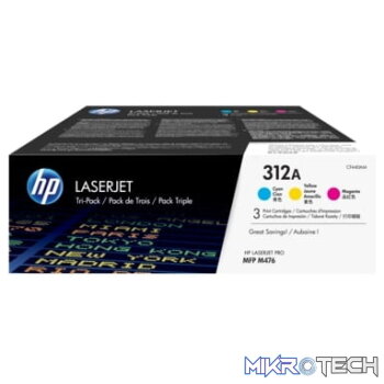 HP To-H312CMY CF440AM no.312a Cyan + Magenta + Yellow toner