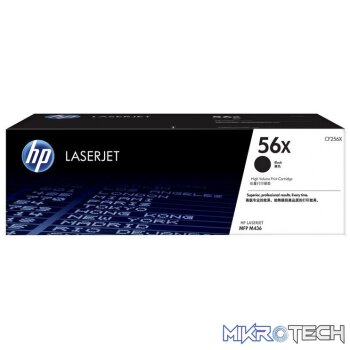 HP cf256x no.56X Black Toner Cartridge