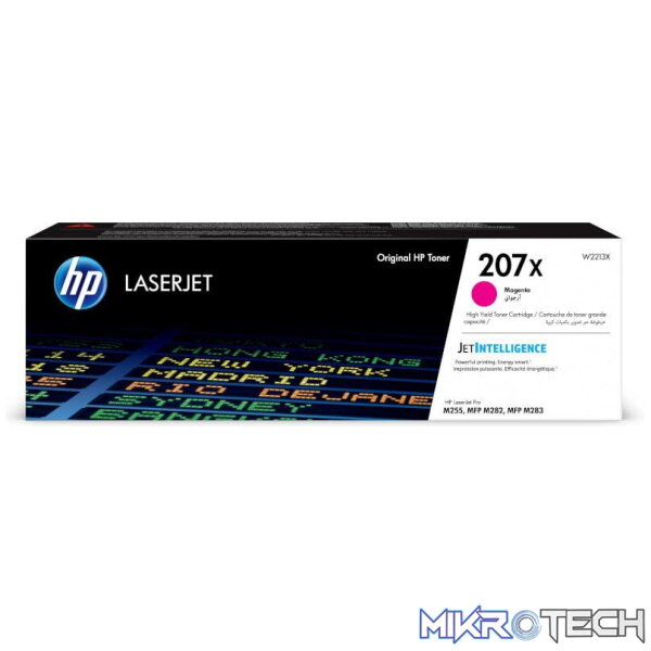 Hp #207x Magenta Laserjet Toner Cartridge Hp #207x Magenta Laserjet Toner Cartridge
