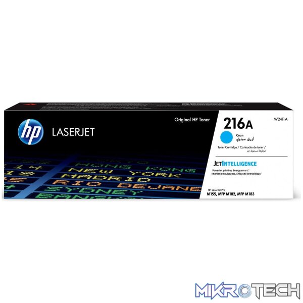 Hp #216a Cyan Laserjet Toner Cartridge Hp #216a Cyan Laserjet Toner Cartridge