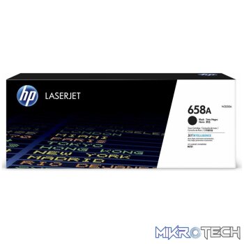 Hp 658A Black Laserjet Toner Cartridge