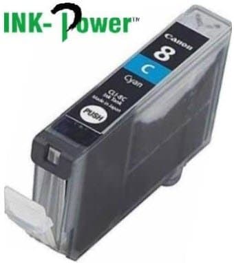 Inkpower Generic CLI-8 Replacement Cyan Dye Ink Cartridge