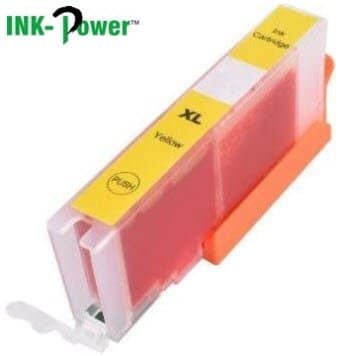 Inkpower Generic PGI 471XL Replacement Yellow Ink Cartridge - Page Yield 300 Pages with 5% Coverage