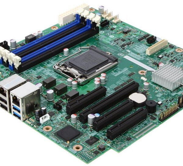 Intel S1200SPLR Silver Pass C236 Express chipset LGA 1151 Server Motherboard
