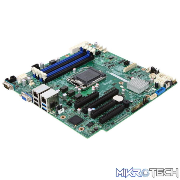 Intel S1200SPLR Silver Pass C236 Express chipset LGA 1151 Server Motherboard Intel S1200SPLR Silver Pass C236 Express chipset LGA 1151 Server Motherboard