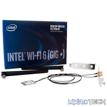 Intel Wi-fi 6 (GiG ) AX200 Kit