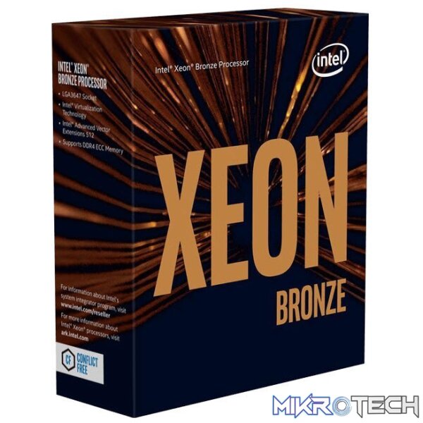 Intel Xeon Scalable Bronze 3206R 1.9Ghz 8 cores LGA 3647 skylake Sever Processor (Order on request) Intel Xeon Scalable Bronze 3206R 1.9Ghz 8 cores LGA 3647 skylake Sever Processor (Order on request)