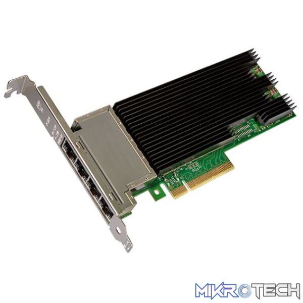 Intel x710-T4 Retial pack pci-E 3.0 (8x) Quad-port 10 Gigabit lan adapter - 10GBase-T/RJ45 Intel x710-T4 Retial pack pci-E 3.0 (8x) Quad-port 10 Gigabit lan adapter - 10GBase-T/RJ45