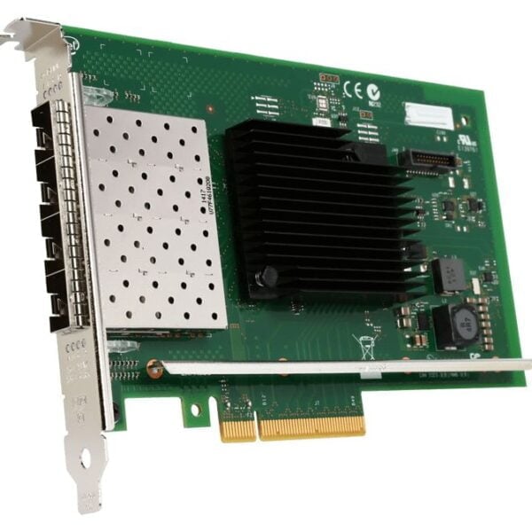 Intel x710DA4FH pci-E 3.0 (8x) Quad-port 10 Gigabit lan adapter - SFP+ optical LC or direct attach copper