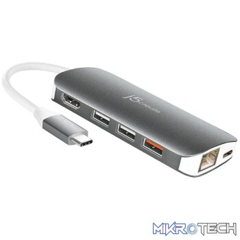 J5 Create JCD383 USB Type-C Multi Adapter