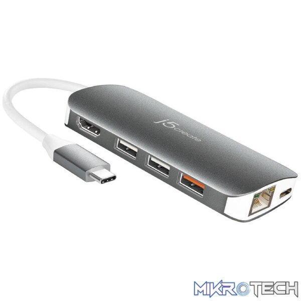 J5 Create JCD383 USB Type-C Multi Adapter J5 Create JCD383 USB Type-C Multi Adapter