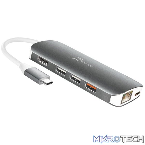 J5 Create JCD384 USB Type-C Multi Adapter J5 Create JCD384 USB Type-C Multi Adapter