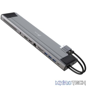 J5 Create JCD552 M.2 NVMe USB-C Gen 2 Docking Station