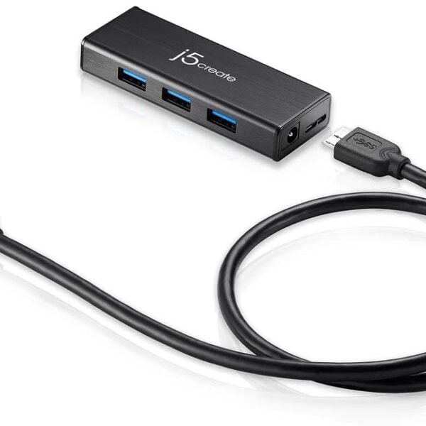 J5 Create JUH340 USB 3.0 4-Port Hub + Power (ac-adapter included)