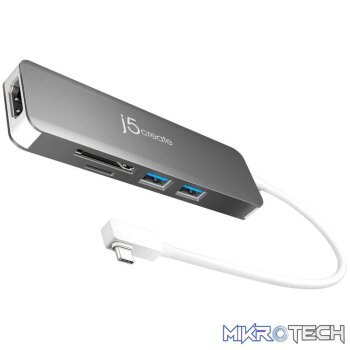 J5 Create ULTRADRIVE Kit USB-C 5-in-1 Mini Dock