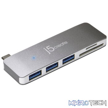 J5create JCD348 USB Type-C 5-in-1 UltraDrive Mini Dock
