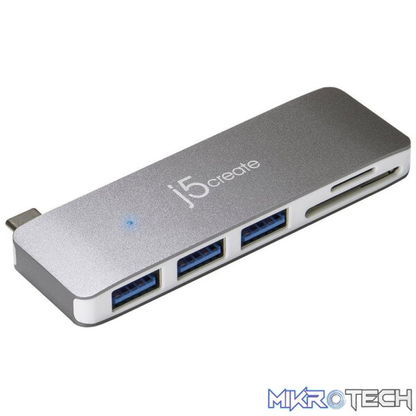 J5create JCD348 USB Type-C 5-in-1 UltraDrive Mini Dock J5create JCD348 USB Type-C 5-in-1 UltraDrive Mini Dock