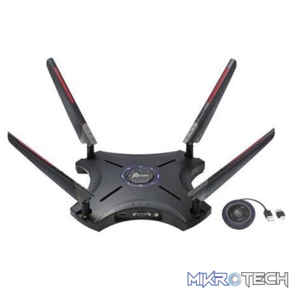 J5create JWR2100 wireless AC1750 Dual Band Gigabit Router with FHD video outputs J5create JWR2100 wireless AC1750 Dual Band Gigabit Router with FHD video outputs