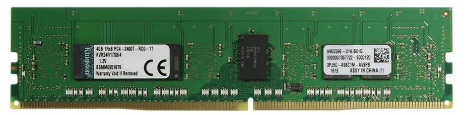 Kingston 4Gb DDR4-2400 (pc4-19200) ECC Registered Server Valueram