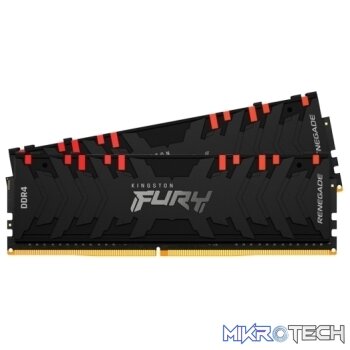 Kingston Fury Renegade RGB 16GB (2x8GB) DDR4-3600 CL16 1.35V 288 pin Memory