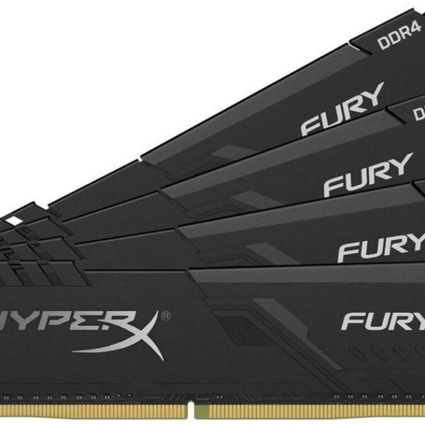 Kingston Hyper-x Fury 128Gb(32Gb x 4) DDR4-3466 (pc4-27666) CL17 1.2v Desktop Memory Module