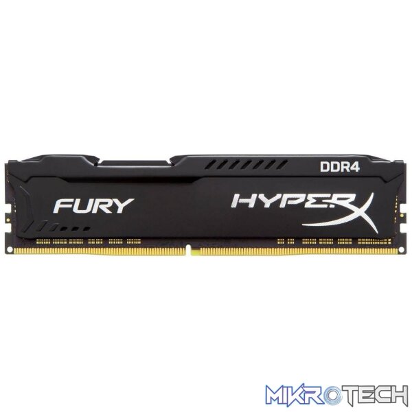 Kingston Hyper-x Fury 32Gb DDR4-2666 (pc4-21300) CL15 1.2v Desktop Memory Module with Black asymmetrical heatsink Kingston Hyper-x Fury 32Gb DDR4-2666 (pc4-21300) CL15 1.2v Desktop Memory Module with Black asymmetrical heatsink