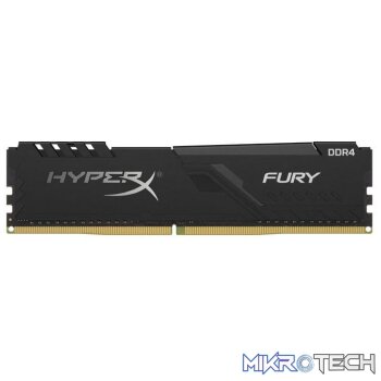 Kingston Hyper-x Fury 32Gb DDR4-3200 (pc4-25600) CL16 1.2v Desktop Memory Module with asymmetrical heatsink