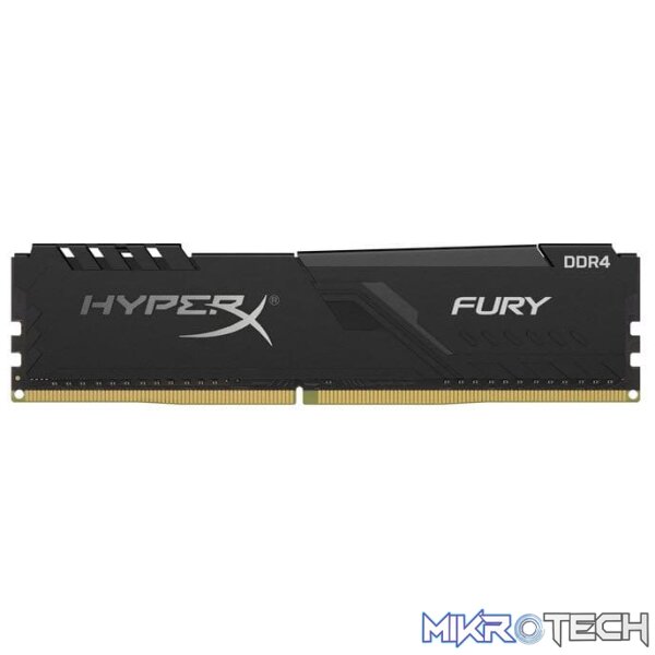 Kingston Hyper-x Fury 32Gb DDR4-3200 (pc4-25600) CL16 1.2v Desktop Memory Module with asymmetrical heatsink Kingston Hyper-x Fury 32Gb DDR4-3200 (pc4-25600) CL16 1.2v Desktop Memory Module with asymmetrical heatsink