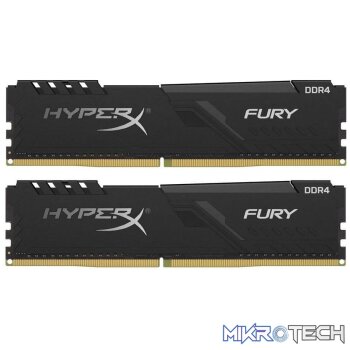 Kingston Hyper-x Fury 32Gb(16Gb x 2) DDR4-3600 (pc4-28800) CL18 1.35v Desktop Memory Module