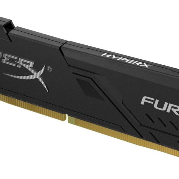 Kingston Hyper-x Fury 4Gb DDR4-2666 (pc4-21300) CL16 1.2v Desktop Memory Module with asymmetrical heatsink