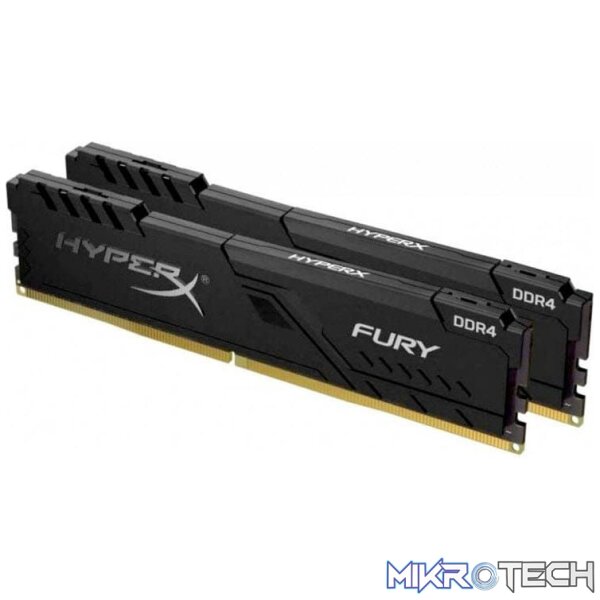 Kingston Hyper-x Fury 64Gb(32Gb x 2) DDR4-3600 (pc4-28800) CL18 1.2v Desktop Memory Module Kingston Hyper-x Fury 64Gb(32Gb x 2) DDR4-3600 (pc4-28800) CL18 1.2v Desktop Memory Module