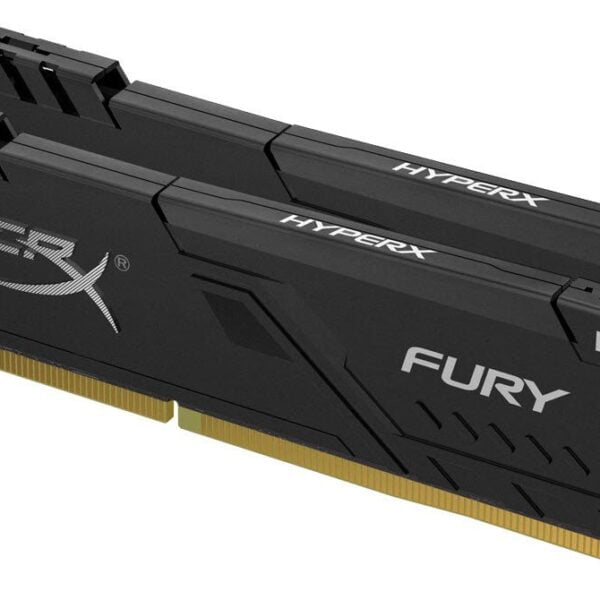 Kingston Hyper-x Fury 8Gb(4Gb x 2) DDR4-3200 (pc4-25600) CL16 1.2v Desktop Memory Module with asymmetrical heatsink