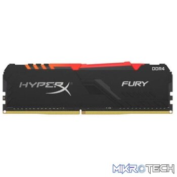 Kingston Hyper-x RGB Fury 16Gb DDR4-3000 (pc4-24000) CL16 1.35V Desktop