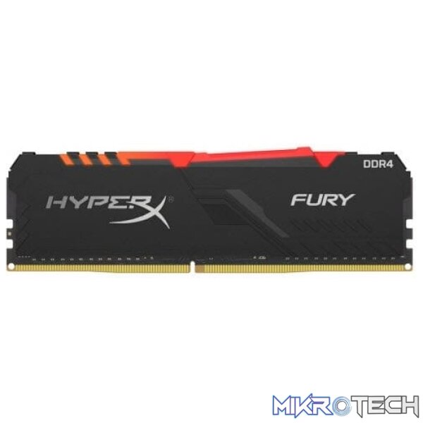 Kingston Hyper-x RGB Fury 16Gb DDR4-3000 (pc4-24000) CL16 1.35V Desktop Kingston Hyper-x RGB Fury 16Gb DDR4-3000 (pc4-24000) CL16 1.35V Desktop