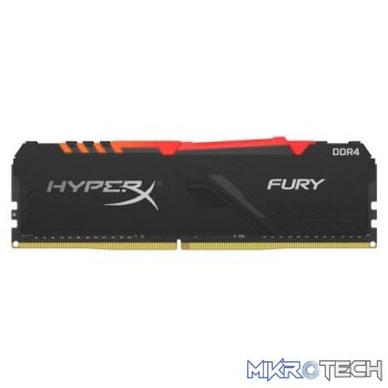 Kingston Hyper-x RGB Fury 16Gb DDR4-3600 (pc4-28800) CL18 1.35v Desktop Memory Module