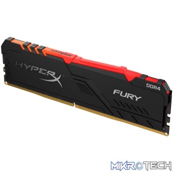 Kingston Hyper-x RGB Fury 32G DDR4-2666 (pc4-21300) CL16 1.2v Desktop Memory Module (Order on request)