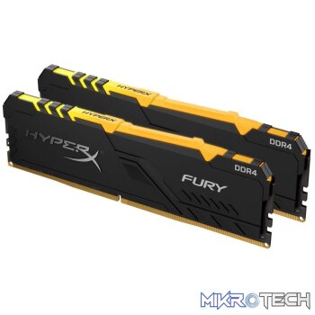 Kingston Hyper-x RGB Fury 32Gb DDR4-3200 (pc4-25600) CL16 1.35v Desktop Memory Module (Order on request)