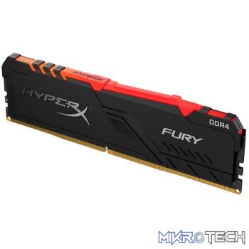Kingston Hyper-x RGB Fury 32Gb DDR4-3600 (pc4-28800) CL18 1.35v Desktop Memory Module (Order on request)